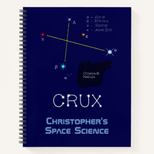Carnet Crux de constellation de l'hémisphère sud
