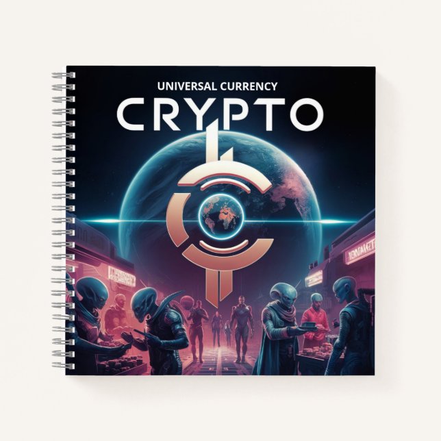Carnet Crypto Planet (Devant)