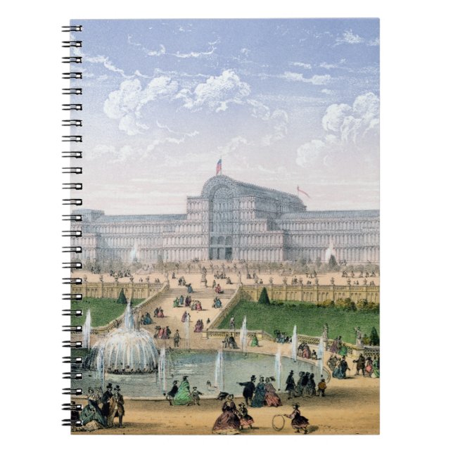 Carnet Crystal Palace, Sydenham, c.1862 (litho de (Devant)