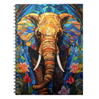 Carnet Cuaderno Animales En Arte Vitral