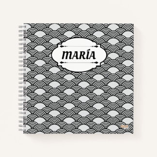 Carnet Cuaderno Asian Pattern