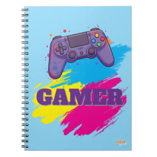 Carnet Cuaderno Colorful Gaming Notes