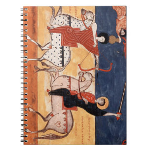 Carnet Cuaderno guerreros medievales