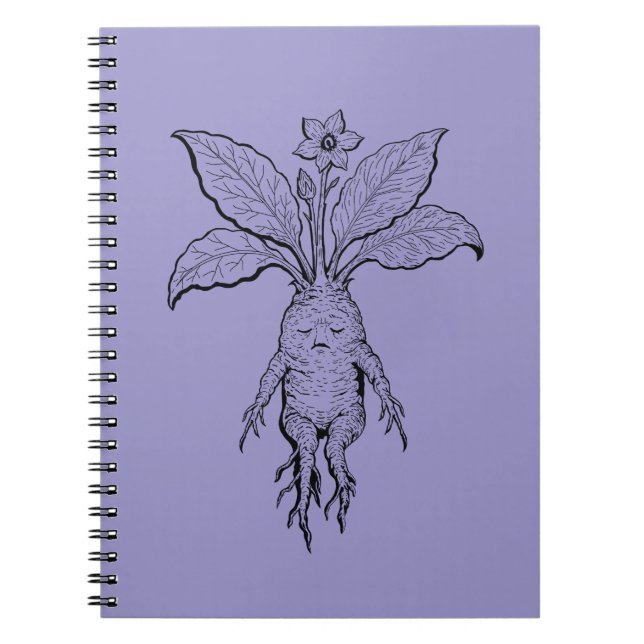 Carnet Cuaderno Mandrágora (Devant)