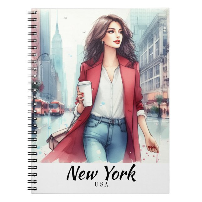 Carnet Cuaderno  New York (Devant)
