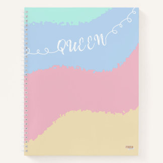 Carnet Cuaderno Pastel Queen Elegance