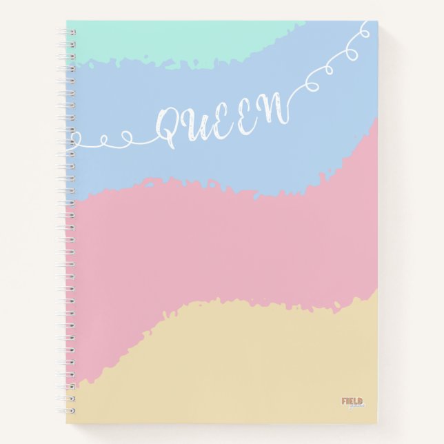 Carnet Cuaderno Pastel Queen Elegance (Devant)