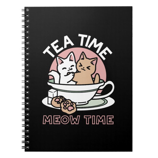 Carnet Cuddin en coupe - Tea Time adorable (Devant)