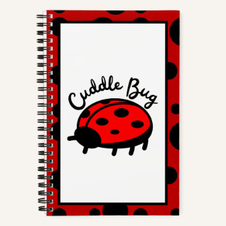 Carnet Cuddle Bug Ladybug | Design Mignon & Douillet