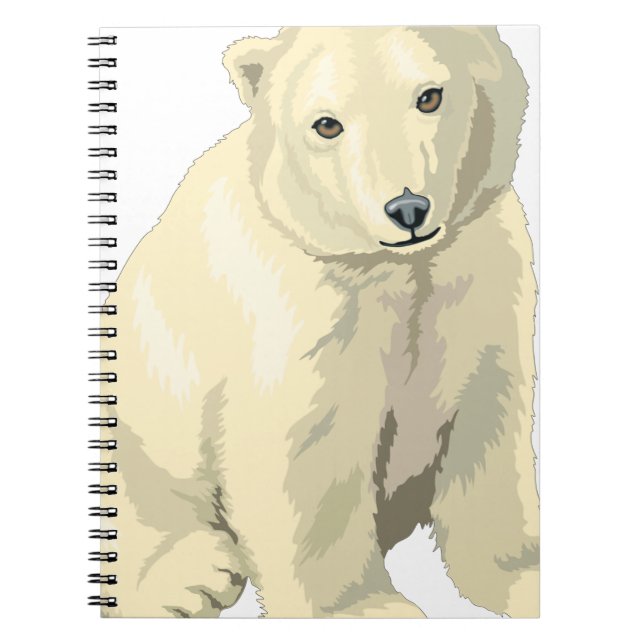 Carnet Cuddly  Polar Bear (Devant)