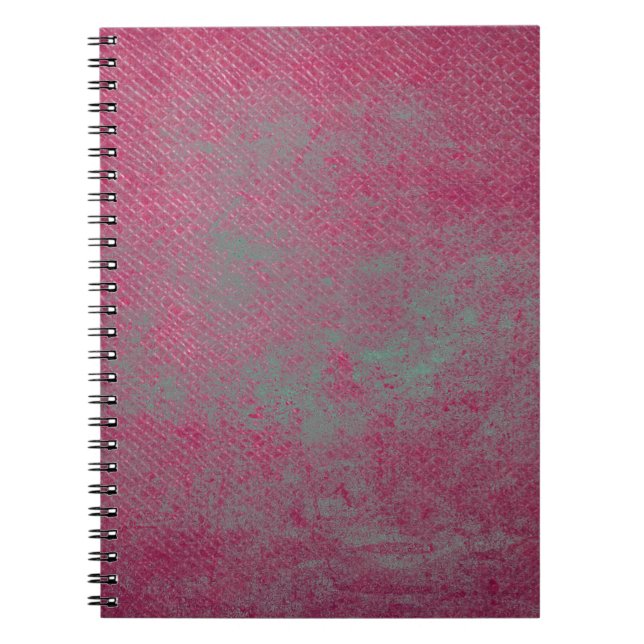 Carnet Cuir Abstrait à texture grunge (Devant)