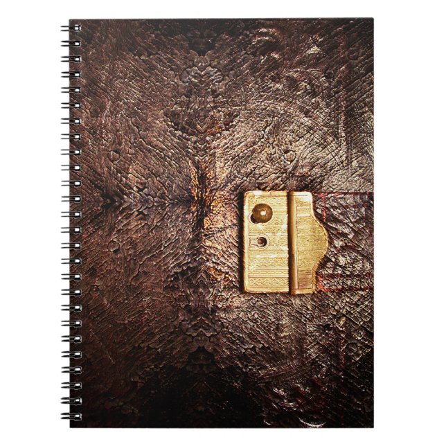 Carnet cuir vintage (Devant)