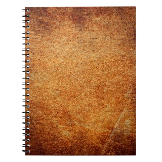 Carnet Cuir vintage Brown (Devant)