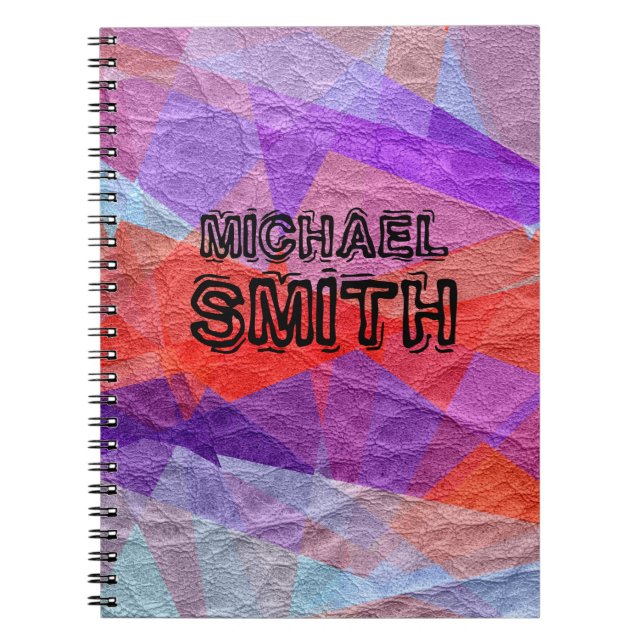 Carnet Cuir vintage no 4 (Devant)