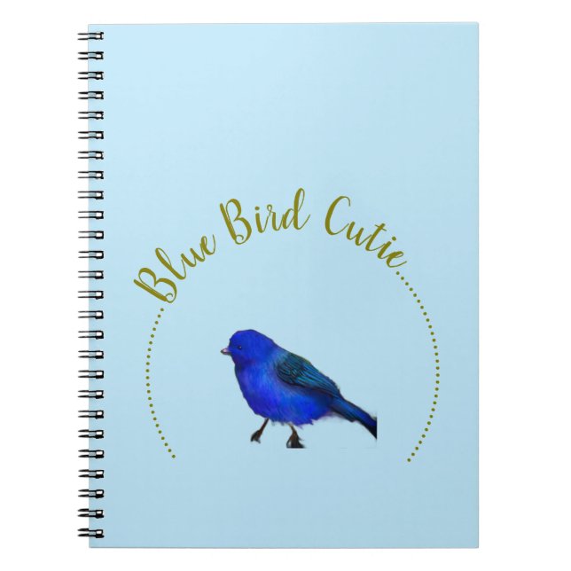 Carnet Cuisine d'oiseau bleu (Devant)