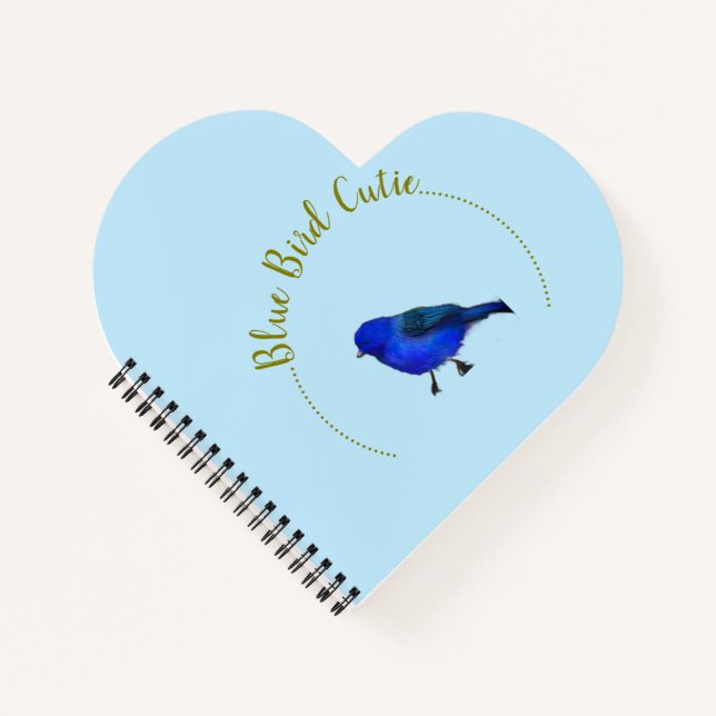 Carnet Cuisine d'oiseau bleu (Devant)