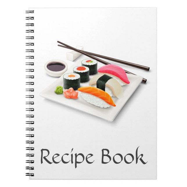 Carnet Cuisine japonaise sushi (Devant)