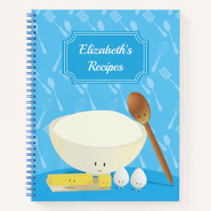 Carnet Cuisine souriante illustrée Nom de l'ingrédient