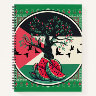 Carnet culture palestienne pastèque palestine olivier