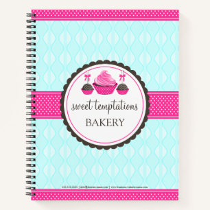 Carnet Cupcake and Cake Pops Bakery Recette