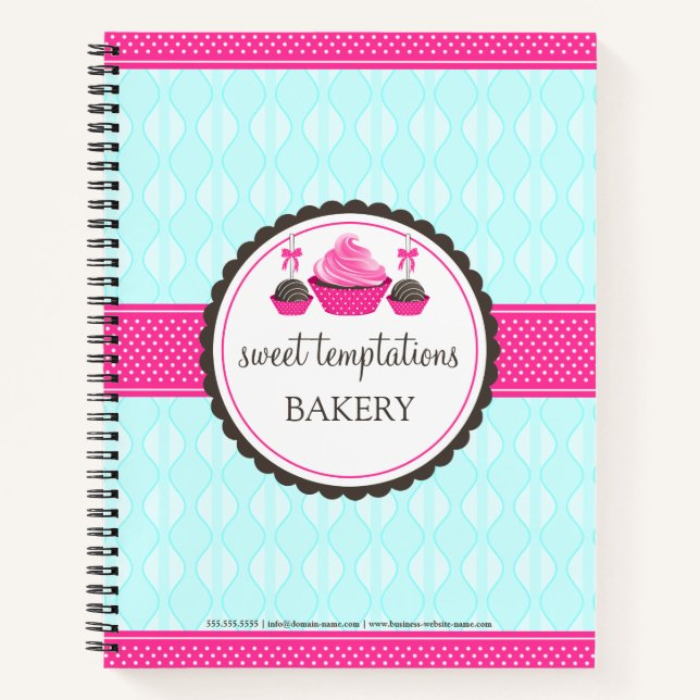 Carnet Cupcake and Cake Pops Bakery Recette (Devant)