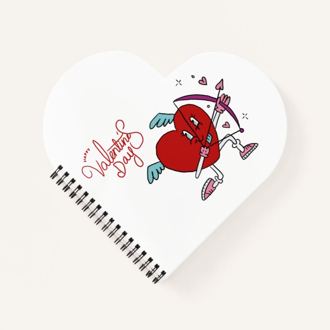 CARNET CUPID HEART (Devant)
