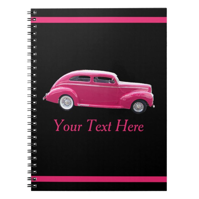 Carnet Custom 1940 Famous American Make Sedan (Devant)