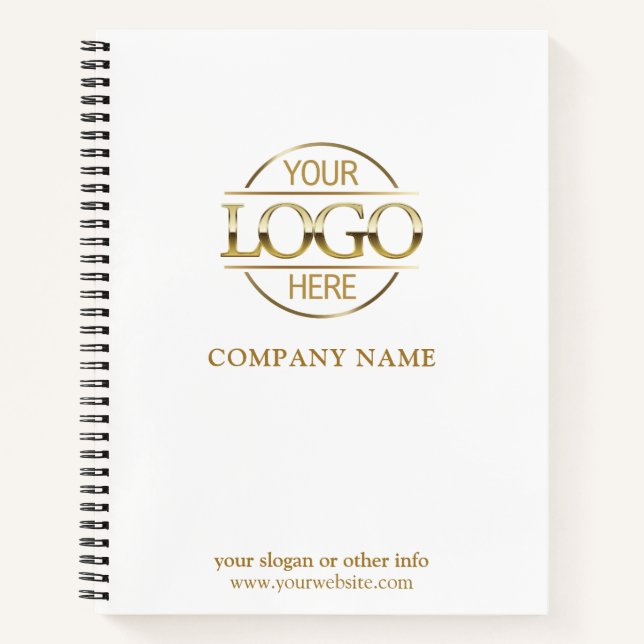 Carnet Custom Business Logo & Branding Promotional Gift (Devant)