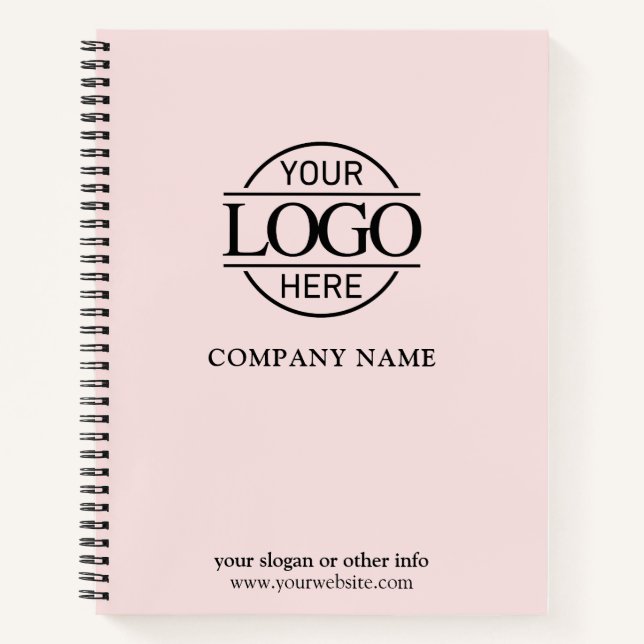 Carnet Custom Business Logo & Branding Promotional Gift (Devant)