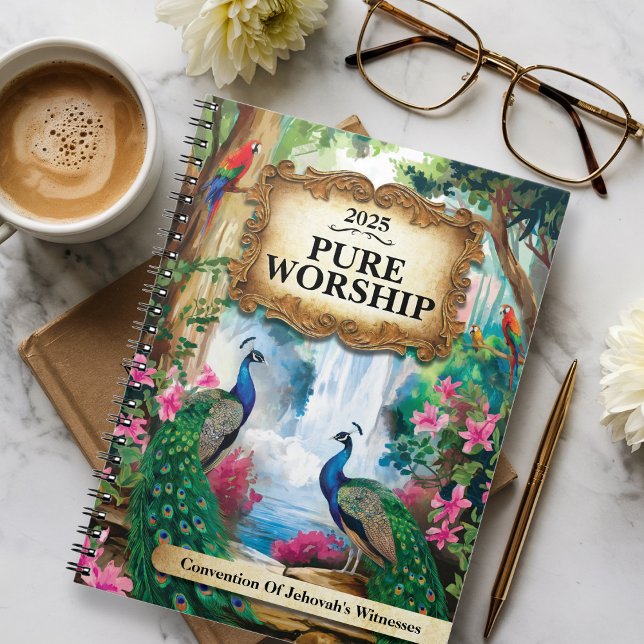 Carnet Custom Gift Pure Worship 2025 JW Spiral (Créateur téléchargé)