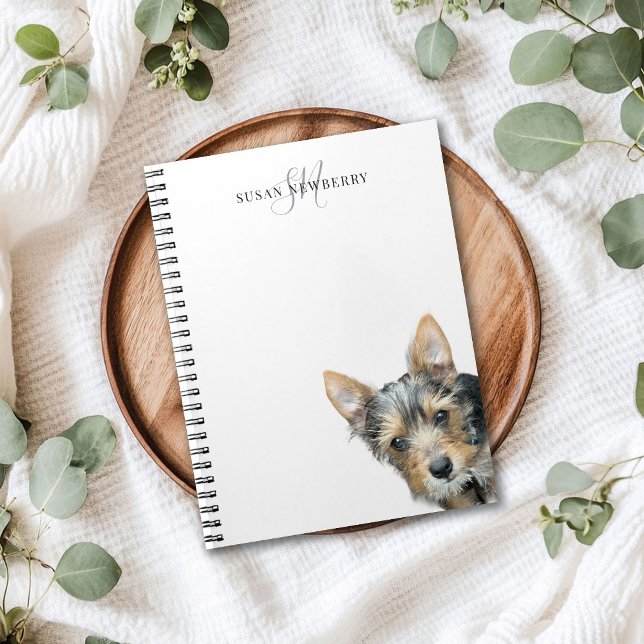 Carnet Custom Pet Personalized Monogram (Créateur téléchargé)