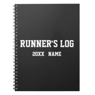 Carnet Custom Runner's Log Running Gifts Athlete Marathon