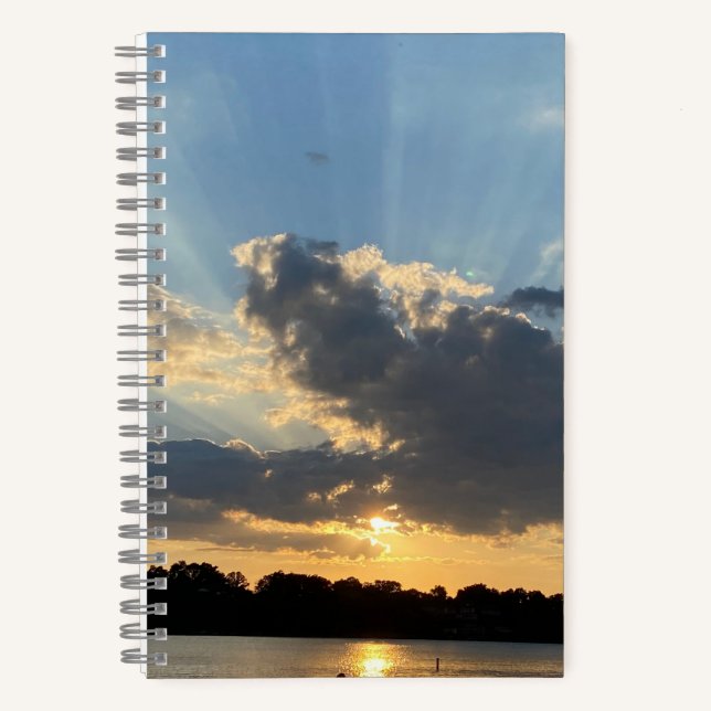 Carnet Custom Spiral Cloud Nine Notebook (Recto)
