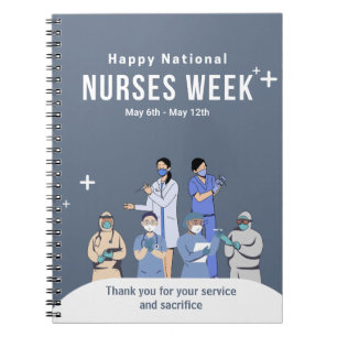 Carnet Customizable National Nurses Week
