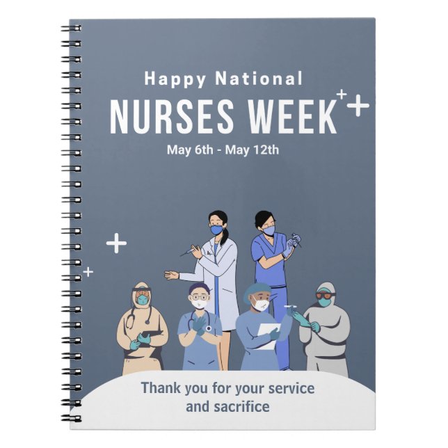 Carnet Customizable National Nurses Week (Devant)