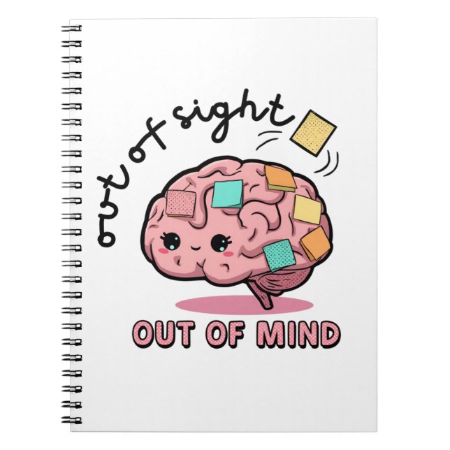 Carnet Cute ADHD Brain Notebook (Devant)