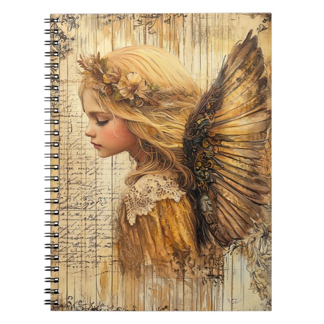 Carnet Cute Angel Spiral Notebook (Devant)