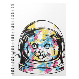 Carnet Cute astronaute Cat