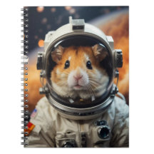 Cute astronaute spatiale Hamster