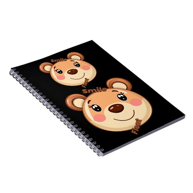 Carnet Cute Bear Smile (Côté Droit)