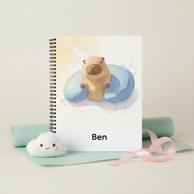Carnet Cute Capybara-A Little Friend for Big Imaginations (Créateur téléchargé)