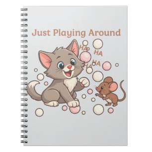 Carnet Cute Cat & Mouse Friendship