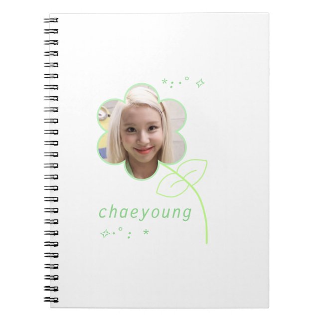 Carnet Cute Chaeyoung Kpop Deux fois Ado esthétique (Devant)