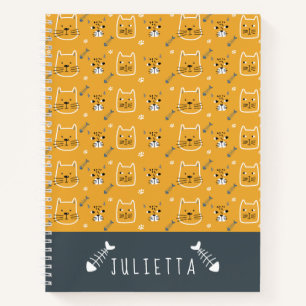 Carnet Cute chats Motif moderne