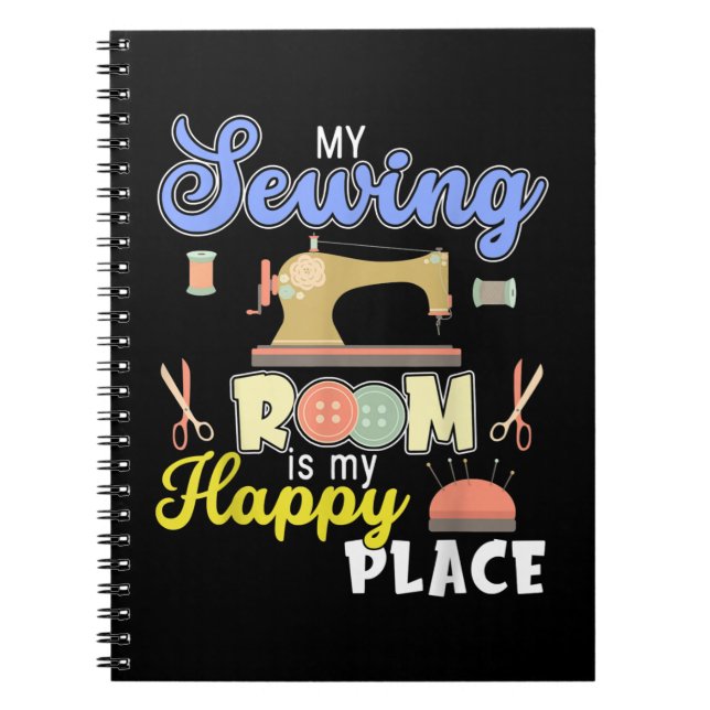 Carnet Cute Coudre Quilters Cadeaux Crafting Quilting (Devant)