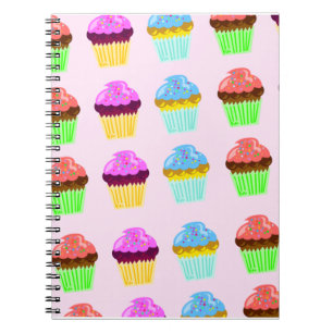 Carnet Cute Cupcakes Deluxe Motif