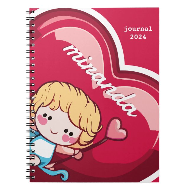 Carnet Cute Cupide (Devant)