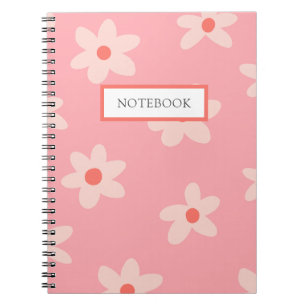 Carnet Cute Fleur Retro