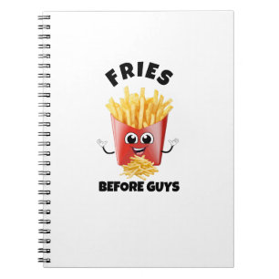 Carnet Cute Fries Sweat - shirt à capuche de dessin & Tee
