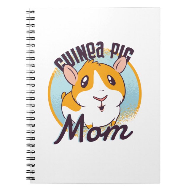 Carnet Cute Guinea Pig Mom Kawaii Piggy Ado Enfants Fille (Devant)